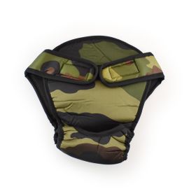 Pet Big Dog Menstrual Panties Menstrual Underwear Anti-harassment Menstrual Panties Pet Dog Underwear (Option: Green Camouflage-XS)