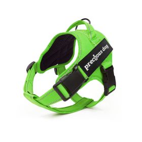 Medium Sized Large Dog Pet Chest Strap (Option: Green-M)