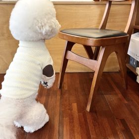 Base Shirt Dog Clothes Autumn Simplicity Clothes (Option: White-XS)