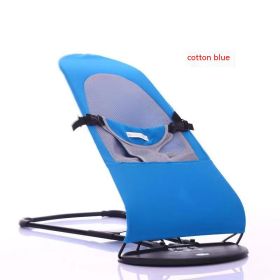 New Portable Dog Rocking Chair Pet Products (Option: Cotton Blue-Bag)