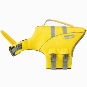 Animal-shaped Bee Dog Life Jacket Medium (Option: Yellow-S)