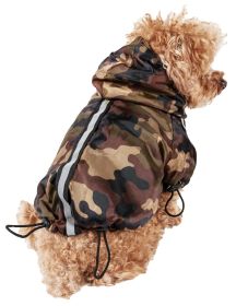 Reflecta-Sport Adjustable Reflective Weather-Proof Pet Rainbreaker Jacket (size: X-Small)