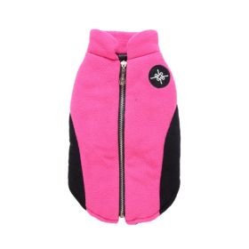 Popular Pet Clothes Winter Clothing Coat (Option: DZ177 Rose Red-M)