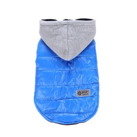 Popular Pet Clothes Winter Clothing Coat (Option: DZ175 Blue-L)