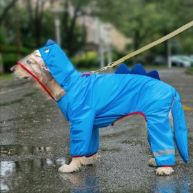 Waterproof All-inclusive Rainy Clothes (Option: 3D Shark-8XL)